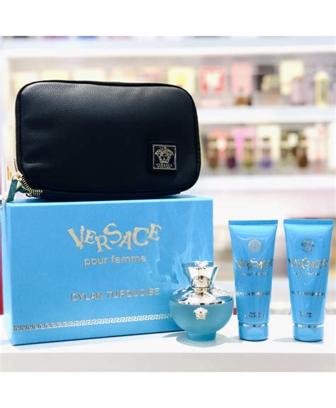 versace perfume set boots|Versace dylan turquoise boots.